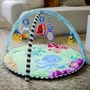 Salteluta interactiva, Baby Einstein, Sea Floor Explorers, Include covoras de apa, 5 jucarii, Pentru activitati educationale, 81x81x46 cm, Multicolor - 10