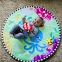 Salteluta interactiva, Baby Einstein, Sea Floor Explorers, Include covoras de apa, 5 jucarii, Pentru activitati educationale, 81x81x46 cm, Multicolor - 11