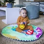 Salteluta interactiva, Baby Einstein, Sea Floor Explorers, Include covoras de apa, 5 jucarii, Pentru activitati educationale, 81x81x46 cm, Multicolor - 13