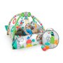 Salteluta interactiva, Bright Starts, 5 in 1, Cu arcada jucarii detasabila si bile, 5 moduri de joaca, 111x100x46 cm, 0 luni+, Albastru - 3