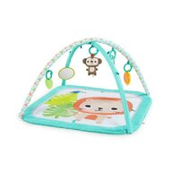 Salteluta interactiva, Bright Starts, Safari blast, Cu 5 jucarii, Pentru activitati educationale, Blue