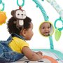 Salteluta interactiva, Bright Starts, Safari blast, Cu 5 jucarii, Pentru activitati educationale, Blue - 9