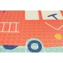 Salteluta pliabila, Toyz, Multifunctionala, Cu geanta de transport inclusa, 200x180x1 cm, Conform cu EN71, 0 luni+, City - 6