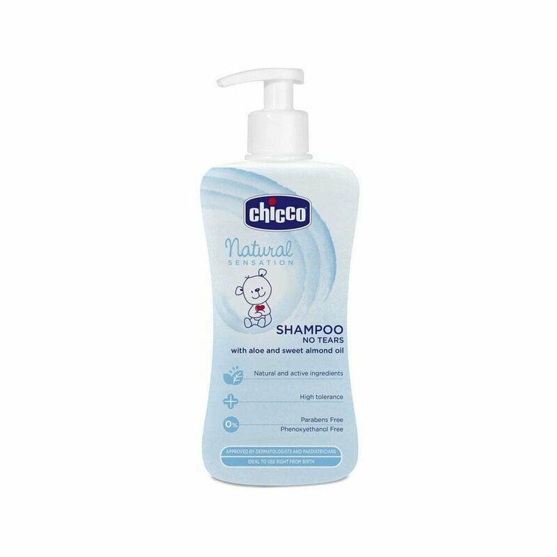 Chicco - Sampon fara lacrimi Natural Sensation, 300ml, 0+luni