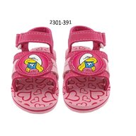 Sandale pentru copii cu Strumfita