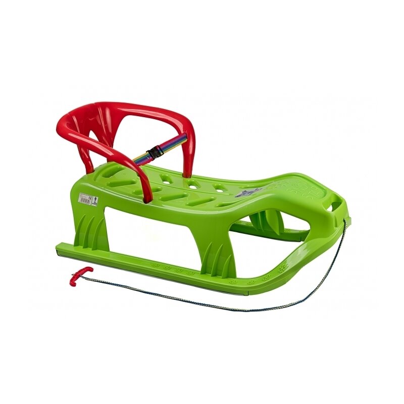 Marmat - sanie cu spatar snow star z, verde