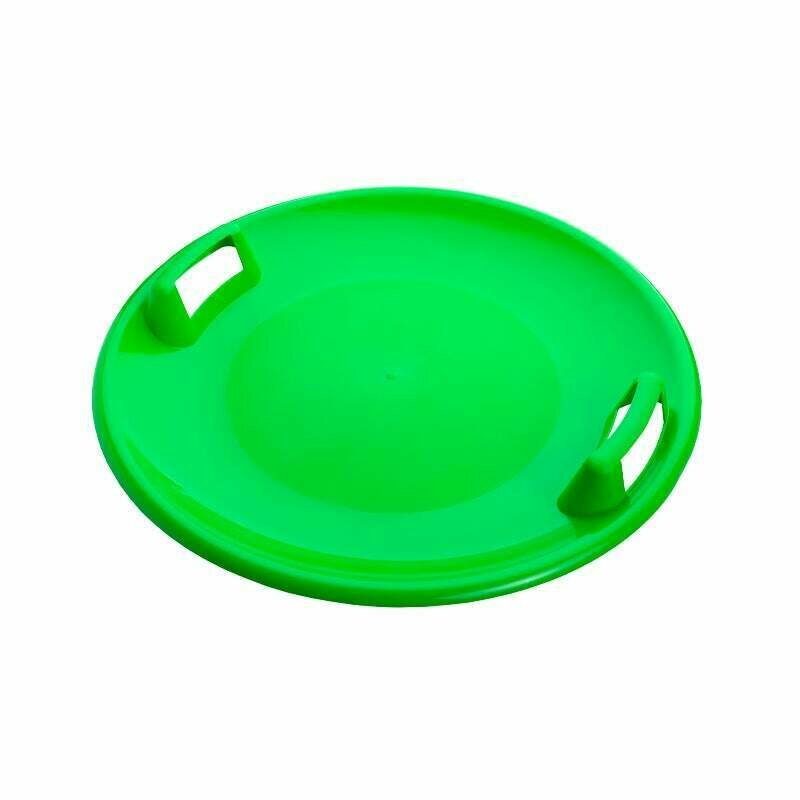 Gizmo riders - sanie disc rotunda pentru copii super star green