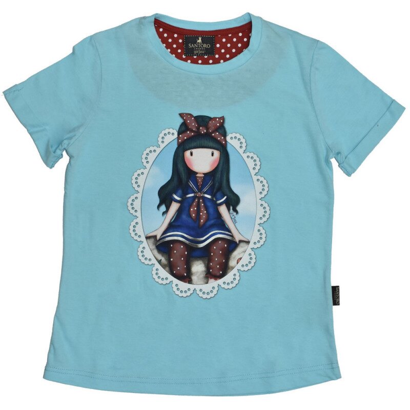 Tricou copii bleu Gorjuss Little Fishes