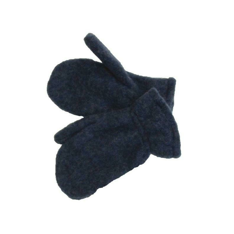 Sapphire - manusi groase din lana merinos organica fleece - iobio