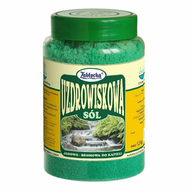 Zabłocka - sare termala spa iodine-bromine zablocka pentru baie, 1,2 kg