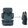 Scaun auto, Be Cool, Foldy, I-Size, Cu sistem isofix, Pliabil, 100-150 cm, 4-12 ani, Conform cu standardul european de securitate ECE R129, Be Petrol - 2