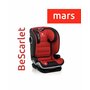 Scaun auto, Be Cool, Mars, I-Size, 100-150 cm, 4-12 ani, Cu isofix, Protectie superioara in caz de impact lateral - SPS, Cu tetiera reglabila, Conform cu standardul european de securitate ECE R129, Scarlet - 3