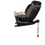 Scaun auto, Be Cool, Saturn I-Size, Rotire 360 grade, 40 - 150 cm, 0 - 36 kg, Cu Isofix si picior stabilizator, Conform cu standardul european de securitate ECE R129, Carbon - 26