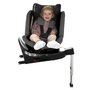 Scaun auto, Be Cool, Saturn I-Size, Rotire 360 grade, 40 - 150 cm, 0 - 36 kg, Cu Isofix si picior stabilizator, Conform cu standardul european de securitate ECE R129, Carbon - 28
