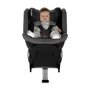 Scaun auto, Be Cool, Saturn I-Size, Rotire 360 grade, 40 - 150 cm, 0 - 36 kg, Cu Isofix si picior stabilizator, Conform cu standardul european de securitate ECE R129, Carbon - 33