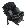 Scaun auto, Be Cool, Wagon I-Size, Rotire 360 grade, 40 - 150 cm, 0 - 36 kg, Cu Isofix si picior stabilizator, Cu protectie laterala de siguranta Conform cu standardul european de securitate ECE R129, Carbon
