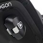 Scaun auto, Be Cool, Wagon I-Size, Rotire 360 grade, 40 - 150 cm, 0 - 36 kg, Cu Isofix si picior stabilizator, Cu protectie laterala de siguranta Conform cu standardul european de securitate ECE R129, Carbon - 14