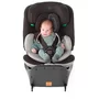 Scaun auto, Be Cool, Wagon I-Size, Rotire 360 grade, 40 - 150 cm, 0 - 36 kg, Cu Isofix si picior stabilizator, Cu protectie laterala de siguranta Conform cu standardul european de securitate ECE R129, Carbon - 8