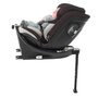 Scaun auto, Be Cool, Wagon I-Size, Rotire 360 grade, 40 - 150 cm, 0 - 36 kg, Cu Isofix si picior stabilizator, Cu protectie laterala de siguranta Conform cu standardul european de securitate ECE R129, Carbon - 9