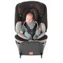 Scaun auto, Be Cool, Wagon I-Size, Rotire 360 grade, 40 - 150 cm, 0 - 36 kg, Cu Isofix si picior stabilizator, Cu protectie laterala de siguranta, Conform cu standardul european de securitate ECE R129, Petrol - 18