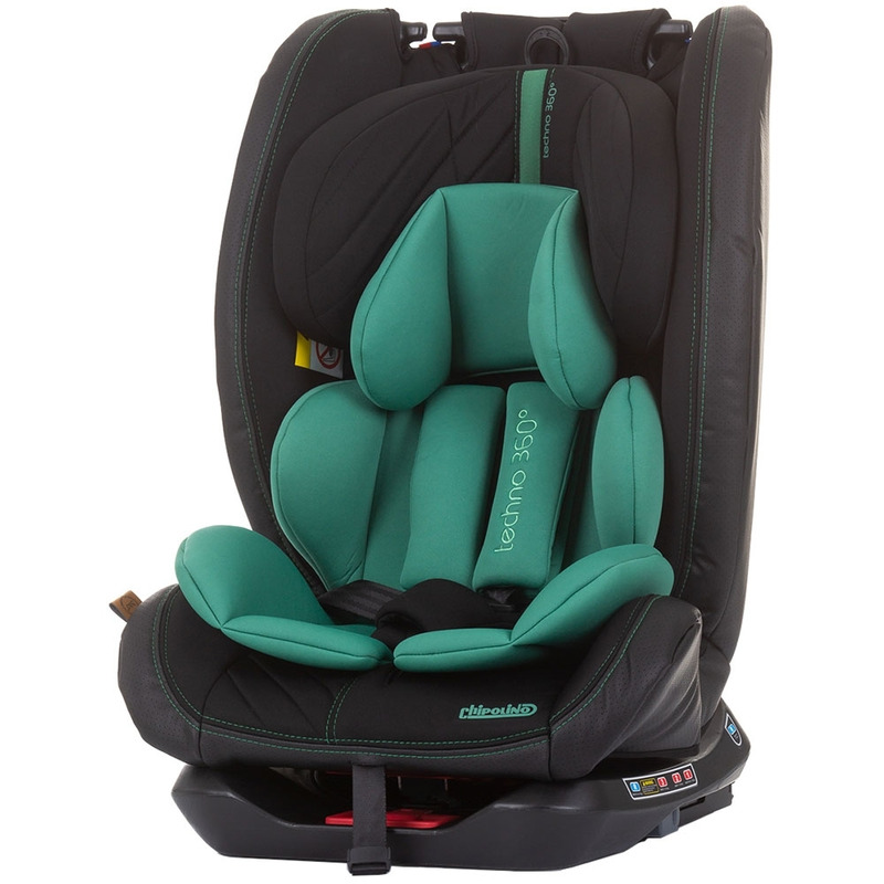 Scaun auto chipolino techno 0-36 kg aloe cu sistem isofix