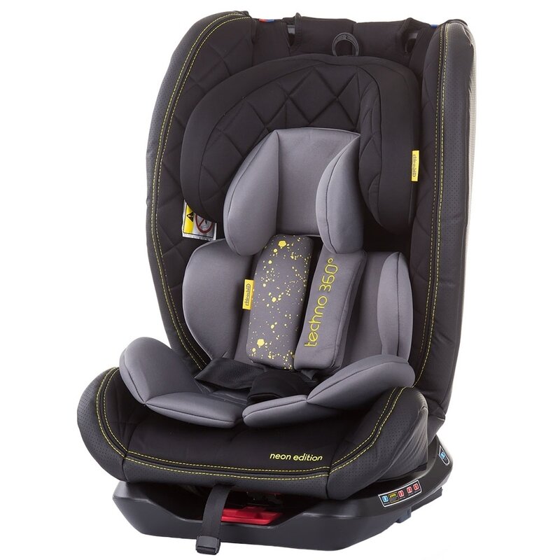 Chipolino - scaun auto techno 0-36 kg platinum cu sistem isofix