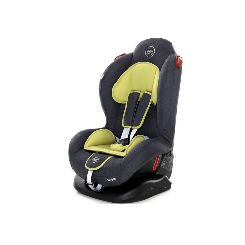 Coto baby - scaun auto swing melange new spatar reglabil, 9-36 kg, verde