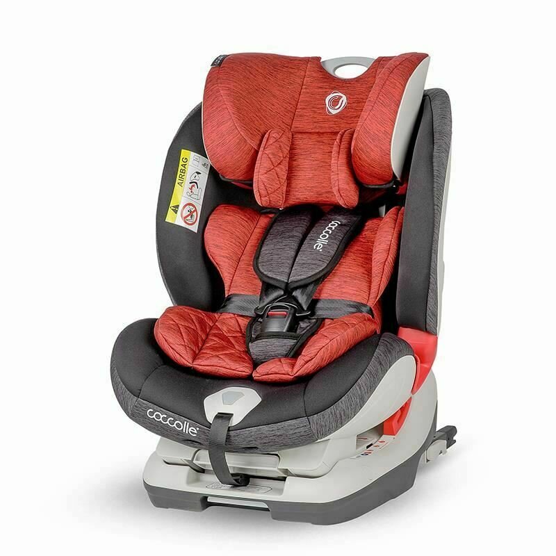 Coccolle - scaun auto cu isofix grupa 0-36 kg cressida dahlia red