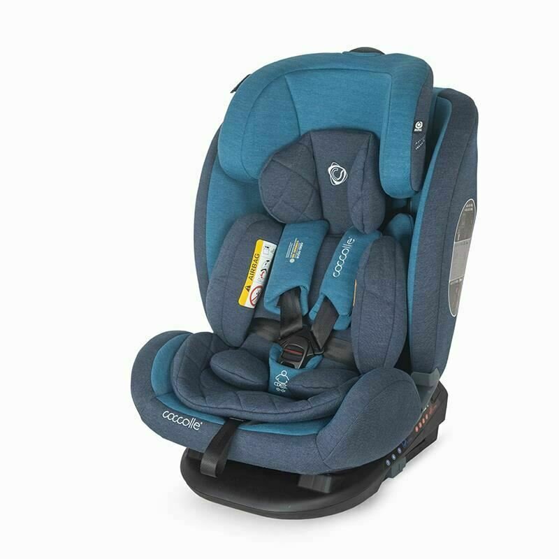 Coccolle - scaun auto cu isofix grupa 0-36 kg sedna, navy blue