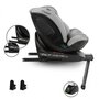 scaun auto cu isofix kidwell gocar, grupa 40-135 cm, i-size, omologare r129 - gri - 3