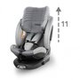 scaun auto cu isofix kidwell gocar, grupa 40-135 cm, i-size, omologare r129 - gri - 11