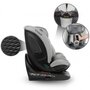 scaun auto cu isofix kidwell gocar, grupa 40-135 cm, i-size, omologare r129 - gri - 13