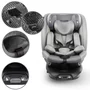 scaun auto cu isofix kidwell gocar, grupa 40-135 cm, i-size, omologare r129 - gri - 14