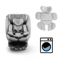 scaun auto cu isofix kidwell gocar, grupa 40-135 cm, i-size, omologare r129 - gri - 15