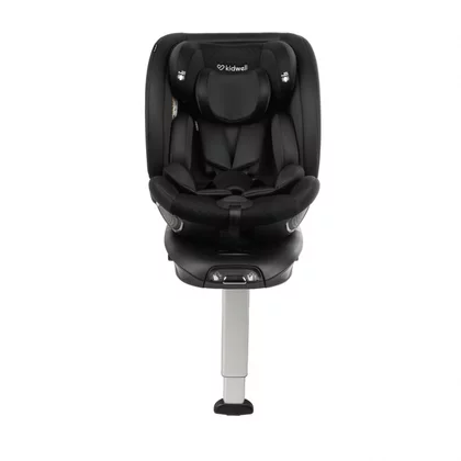 scaun auto cu isofix kidwell gocar, grupa 40-135 cm, i-size, omologare r129 - negru