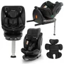 scaun auto cu isofix kidwell gocar, grupa 40-135 cm, i-size, omologare r129 - negru - 2