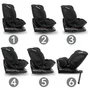 scaun auto cu isofix kidwell gocar, grupa 40-135 cm, i-size, omologare r129 - negru - 6