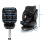 scaun auto cu isofix kidwell gocar, grupa 40-135 cm, i-size, omologare r129 - negru - 7