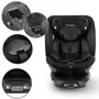 scaun auto cu isofix kidwell gocar, grupa 40-135 cm, i-size, omologare r129 - negru - 14