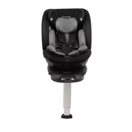 scaun auto cu isofix kidwell gocar, grupa 40-135 cm, i-size, omologare r129 - negru-gri