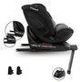 scaun auto cu isofix kidwell gocar, grupa 40-135 cm, i-size, omologare r129 - negru-gri - 3