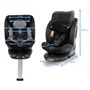 scaun auto cu isofix kidwell gocar, grupa 40-135 cm, i-size, omologare r129 - negru-gri - 7