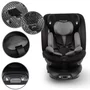 scaun auto cu isofix kidwell gocar, grupa 40-135 cm, i-size, omologare r129 - negru-gri - 14