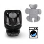 scaun auto cu isofix kidwell gocar, grupa 40-135 cm, i-size, omologare r129 - negru-gri - 15