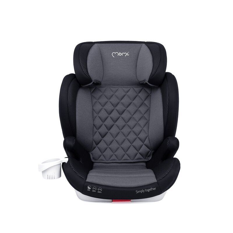 Momi - scaun auto quick fix spatar detasabil, protectie laterala, 15-36 kg, cu isofix, negru