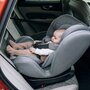 Scaun auto, FreeON, Sierra, Pentru copii, I-size, Nastere - 150 Cm, Rotire 360° grade, Tehnologie Isofix I-Size, Top Tether, Spatar reglabil, Conform cu ECE R129, Grey - 5