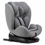 Scaun auto, FreeON, Sierra, Pentru copii, I-size, Nastere - 150 Cm, Rotire 360° grade, Tehnologie Isofix I-Size, Top Tether, Spatar reglabil, Conform cu ECE R129, Grey - 2
