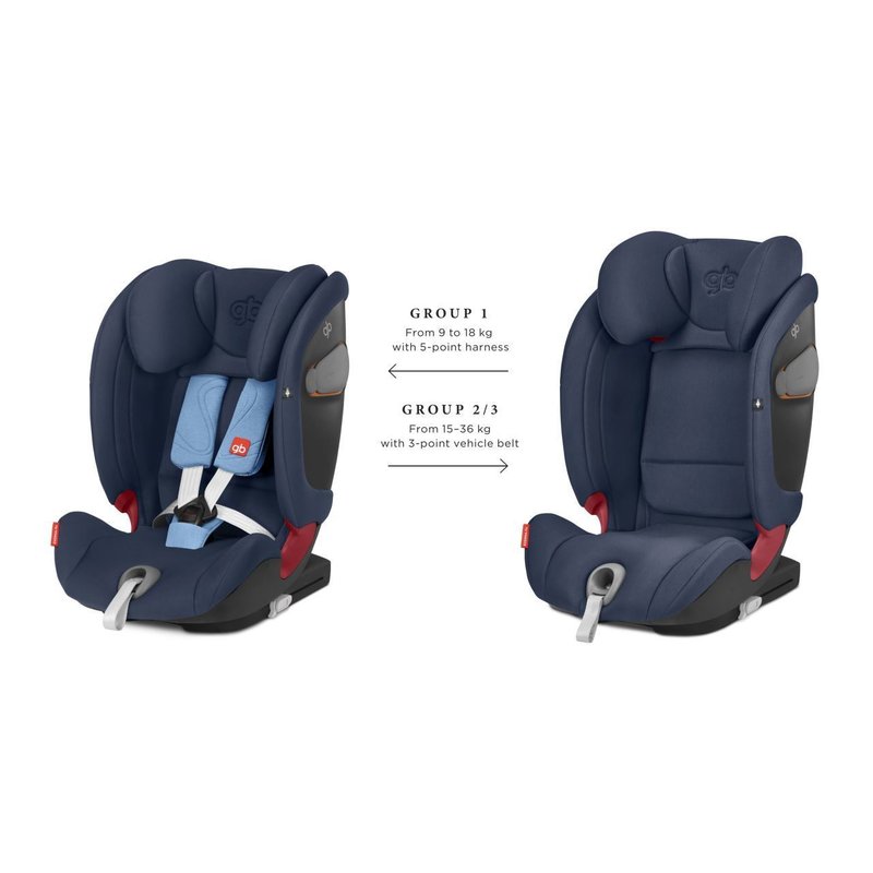 GB - Scaun auto Everna-fix, Night Blue