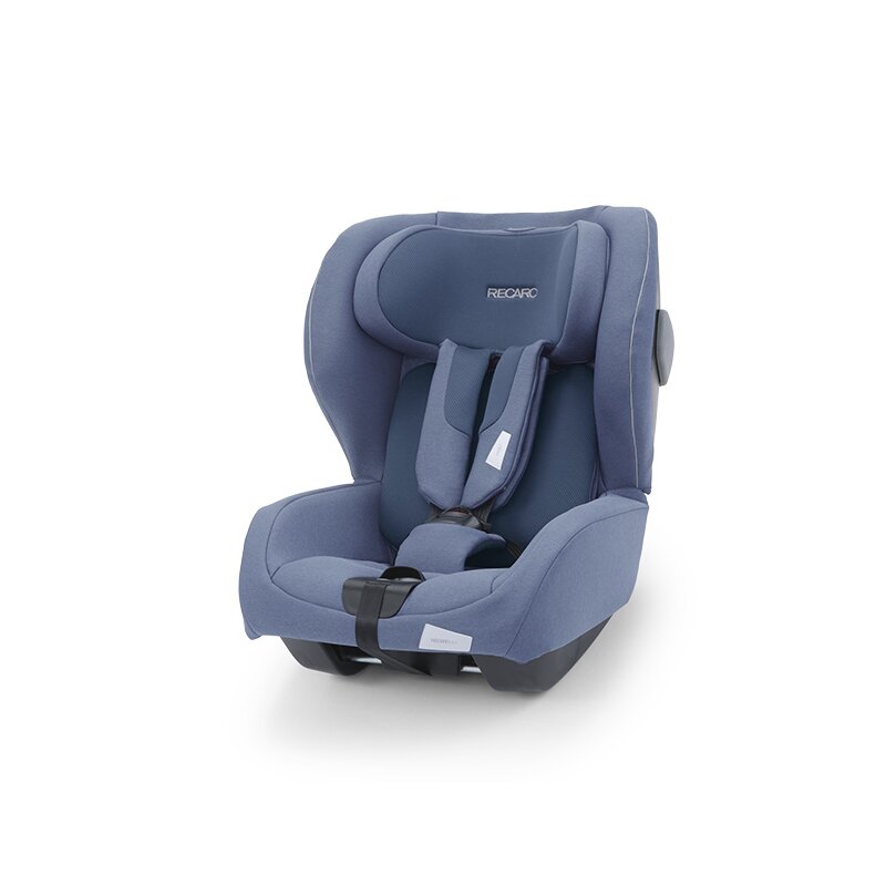 Recaro - scaun auto i-size kio prime sky spatar reglabil, protectie laterala, 0-18 kg, albastru
