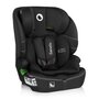 Scaun auto i-Size, Lionelo, Billy , 76 - 150 cm, 1/2/3, Isofix + top tether, Tetiera reglabila in 10 pozitii, Insertie ergonomica, Tapiterie lavabila, Testat la impact, Baza lata, Conform cu R129, Negru - 5